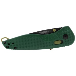 Cutit pliabil SOG Aegis AT Tanto Forest Moss 11-41-13-41, lama Tanto CRYO D2 Black TiNi, deschidere asistata S.A.T., AT-XR Lock, maner GRN Forest Moss, EDC Premium - Img 3