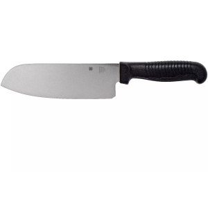 Cutit Santoku Polypropylene Black, Spyderco