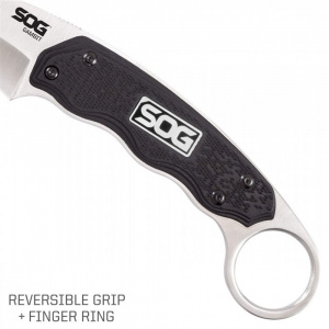 Cutit SOG Gambit, otel 7Cr17MoV, lama Hawkbill 66 mm - Img 11