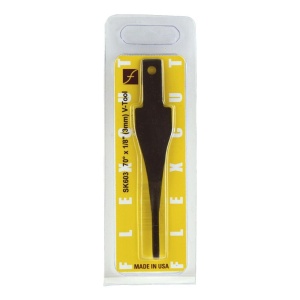 Dalta de despicare cu varf in V 70° pentru sculptura/cioplire lemn, fara maner, Flexcut - Img 3