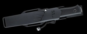 Fallkniven S1pronez teaca Zytel cu sistem dublu de blocare pentru cutitul S1pro - Img 3