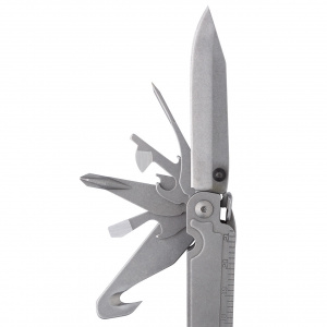 Multitool SOG PowerAccess Assist Stone, 21 functii, otel 5Cr15MoV, deschidere asistata - Img 8