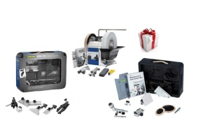 Pachet masina de ascutit, Tormek T-8 si kit TNT-808 si HTK-906 - Img 1
