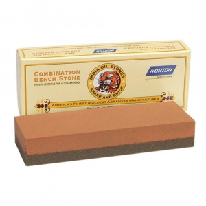 Piatra de ascutit Norton Crystolon IB6 Carbura de Siliciu (152 x 51 x 25 mm) - Img 2