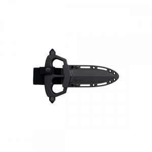 Pumnal Push Dagger Cold Steel Chaos Push Knife CS-80NT3 cu lama din otel carbon SK-5 si teaca Secure-Ex - Img 2