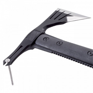 Tomahawk de supravietuire SOG Survival Hawk Black, otel 3Cr13MoV, muchie 70 mm - Img 6