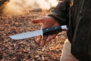 0124BKSLE-B Cutit de vanatoare Frontiersman, Buck Knives - Img 7