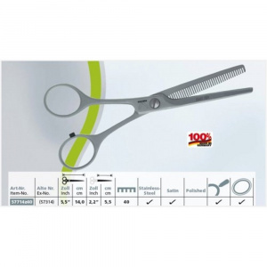 557714z40 Foarfeca pentru styling, Classic Style Left Handed, Kretzer