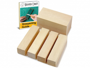 BW1 Set de blocuri pentru sculptura in lemn, BeaverCraft