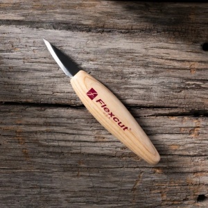 Cutit de finisare cu muchie inclinata pentru sculptura KN34, Flexcut - Img 3