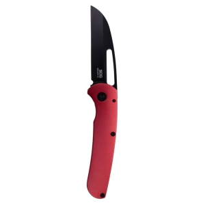 Cutit pliabil SOG Escape FL Red, lama 8Cr13MoV, Frame Lock, maner rosu din aluminiu anodizat - Img 2