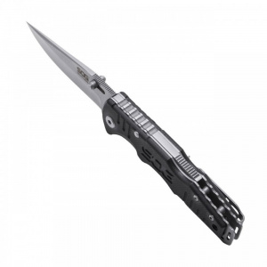 Cutit pliabil SOG Salute Mini Bead Blasted FF1001-CP, lama 8Cr13MoV, Lockback, maner G10, EDC Tactical Folder - Img 4