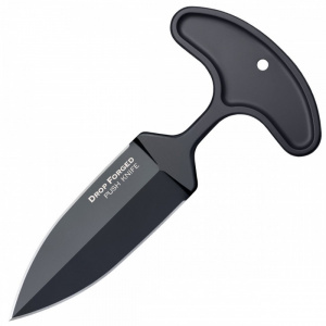 Cutit Push Dagger Cold Steel Drop Forged Push Knife 52100 cu teaca Secure-Ex CS-36MJ