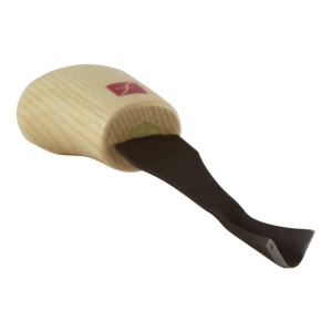 Dalta de mana cu lama forma V 60° de 12mm, pentru sculptura/cioplire lemn cu maner fix, Flexcut - Img 3