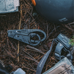 Foarfeca multifunctionala SOG ParaShears Black, 11 functii, Compound Leverage, foarfeca medicala de salvare cu husa nylon - Img 10