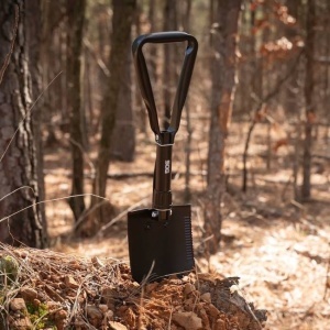 Lopata pliabila SOG XL Entrenching Tool, otel carbon, lungime 590 mm - Img 9