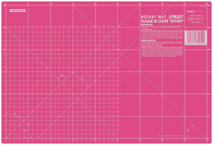 Placa de taiere roz OLFA RM-IC-S Pink
