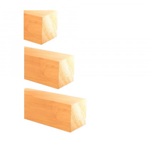 Set 3 blocuri de lemn de cires pentru cioplit 50x50mm
