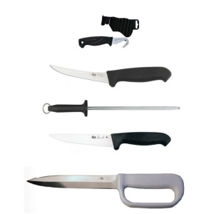 Set profesional cutite macelarie Morakniv Frosts pentru carne vanat/domestice