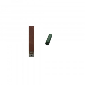 Strop din piele tabacita vegetal cu maner plat SDPMP1 (25 cm, suprafata 20 x 4,5 cm, cu pasta) - Img 2