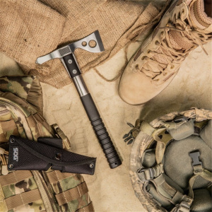 Tomahawk SOG FastHawk Polished, otel inoxidabil 420, muchie 51 mm - Img 9