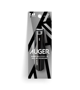 Unghiera marime M Standard neagra din inox, Kai Japonia - Seria AUGER - Img 4