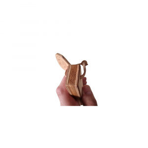 ZSEDC Strop cu doua fete din piele PREMIUM de dimensiuni mici, ZEPHYR - Img 6