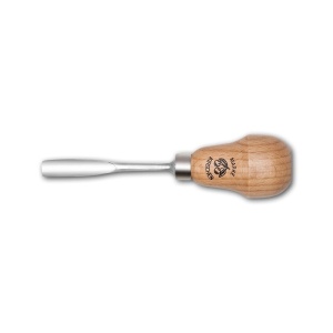5627 Dalta/scoaba forma lingura scurta pt sculptura, maner para CUT 6 Two Cherries.