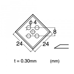 BMC-45P Set 2 lame cutter taiere passepartout, NT Cutter - Img 8