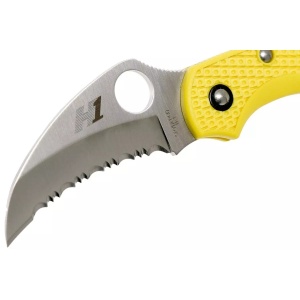 Briceag Dragonfly™ 2 Salt™ FRN Yellow Hawkbill, Spyderco - Img 2