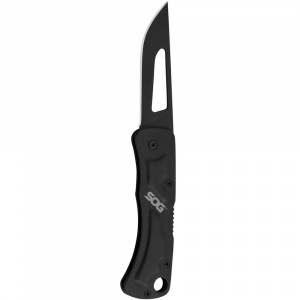 Cutit breloc SOG Centi II CE1012-CP, lama 3Cr13, Slip Joint, maner din otel inoxidabil, EDC Keychain Knife - Img 7