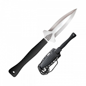 Cutit EDC Cold Steel Hide Out AUS-8A cu teaca Secure-Ex CS-49NDE