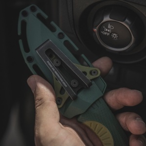 Cutit outdoor SOG Aegis FX Forest Moss, otel inoxidabil CRYO 4116, lama 93 mm - Img 10