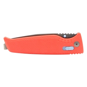 Cutit pliabil SOG Altair XR Canyon Red 12-79-02-57, lama Drop Point CRYO 154CM Satin, XR Lock, Thumb Stud, maner GRN Canyon Red, EDC Ultralight - Img 6