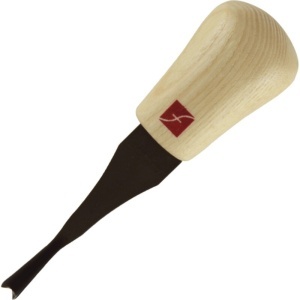 Dalta de mana cu lama forma V 45° pentru sculptura/cioplire lemn cu maner fix, Flexcut - Img 6