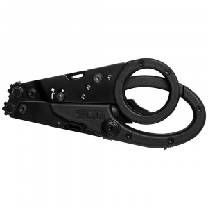 Foarfeca multifunctionala SOG ParaShears Black, 11 functii, Compound Leverage, foarfeca medicala de salvare cu husa nylon - Img 6
