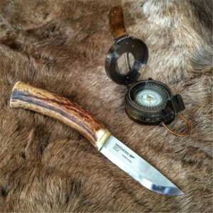 Lama de cutit din otel carbon, No.1 pentru diy, hobby, camping, Morakniv - Img 5