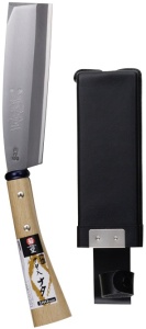 Maceta japoneza Nata Takagi Kikudo lama de 180mm cu teaca inclusa - Img 3