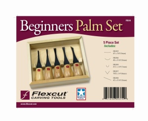 Set 5 dalti pentru sculptura in lemn FR310, Flexcut - Img 2