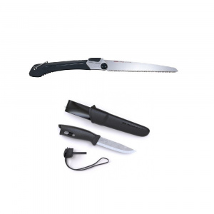 Set cutit, Morakniv Companion Spark si fierastrau Tajima