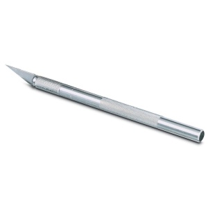 Stanley 0-10-401, Cutit de precizie, maner rotund pentru o buna aderenta, 132mm + o lama