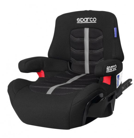 Scaun auto pentru copii SPARCO SPRO 900IGR, 22-36 kg, cu sistem ISOFIX - Negru / Gri