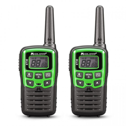 Stație radio PMR portabilă Midland XT 30 set 2 bucăti