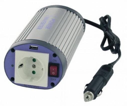 Albrecht Invertor de Tensiune 150-12-USB 150W