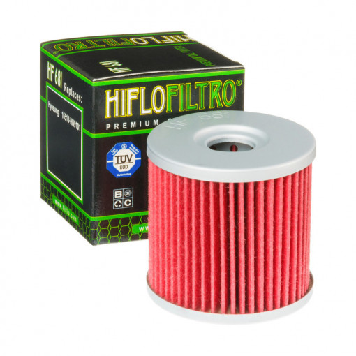 Filtru ulei HIFLO pentru motociclete, HF681 - Hyosung GT650, GV700