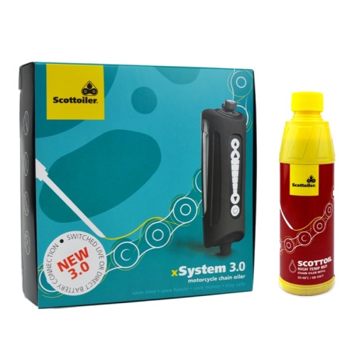 Sistem electronic ungere lant motocicleta Scottoiler Esystem 3.0 - pentru temperaturi ridicate