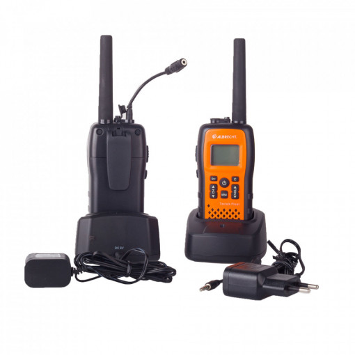 Stație radio PMR portabilă Albrecht Tectalk Float IP67 set 2 bucăți