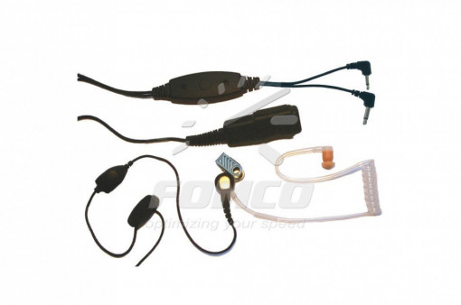 Căști cu microfon Albrecht AE 31-PT07, 2 pini, circuit VOX automat