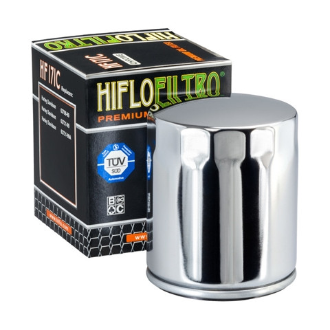 Filtru ulei HIFLO pentru motociclete, HF171C - Harley Davidson FLDE, FLFBS, FLHC, FLHR