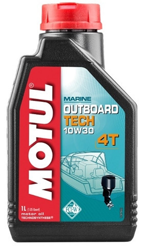 MTL106453 ULEI 10W30 4T OUTBOARD TECH 1L - MOTUL